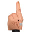 Middle Finger Mask Cosplay Costume
