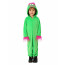 Kids Green Monster Costume - Green Furry Onesie Jumpsuit Monster Cosplay
