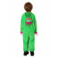 Kids Green Monster Costume - Green Furry Onesie Jumpsuit Monster Cosplay