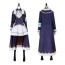 Vtuber Petra Gurin Costume - Blue Shirt Skirt Jacket Full Set Petra Gurin Cosplay