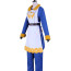 Pokemon Legends Arceus Volo Costume - Blue White Suit Volo Cosplay