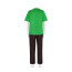 Scooby-Doo Shaggy Rogers Costume - Green Shirt Pants Shaggy Rogers Cosplay