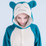 Kids Snorlax Costume - Onesie Jumpsuit Snorlax Cosplay