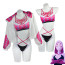 Sexy Spider Gwen Womens Bikini Swimsuit With Jacket
