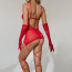 Taylor Swift The Life of a Showgirl Outfit Costume - Red Tight Sparkle Dress Taylor Swift Cosplay