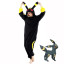 Pokemon Umbreon Costume - Onesie Jumpsuit Umbreon Cosplay
