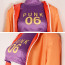 One Piece Vegapunk Punk-06 York Costume - Purple Two Piece Jacket Vegapunk Punk-06 York Cosplay