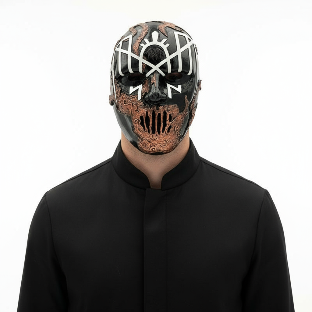 Sleep Token Vessel Mask Prop - Black White Sleep Token Cosplay Costume Mask