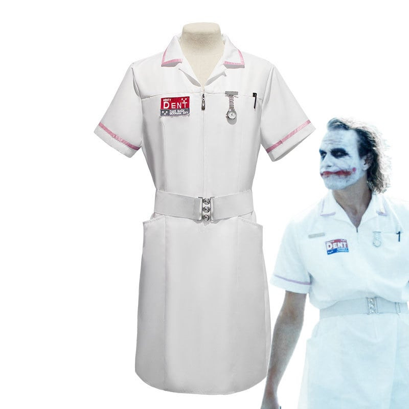 Joker Nurse Batman The Dark Knight Cosplay Costume