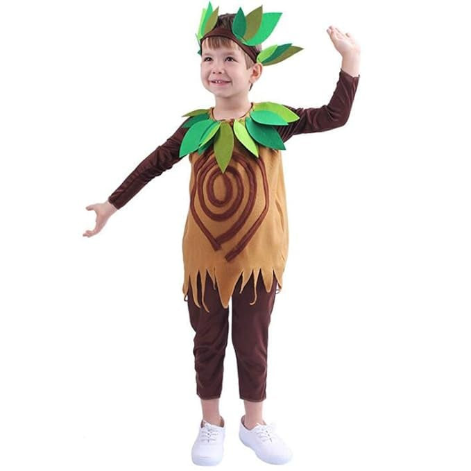Kids Tree Costume - Shirt Pants Set Tree Cosplay