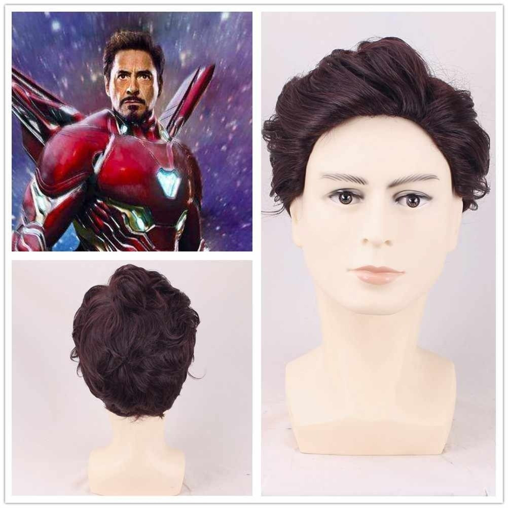 Iron Man Tony Stark Wig - Tony Stark Costume Wig Prop
