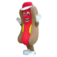 Giant Hotdog Mascot Costume