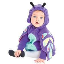 Baby Purple Butterfly Costume InCharacter - Onesie Jumpsuit Purple Butterfly Cosplay