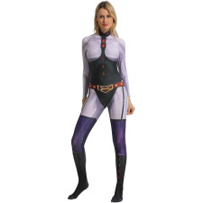 My Hero Academia Midnight Nemuri Kayama Costume - Purple White Bodysuit Nemuri Kayama Cosplay