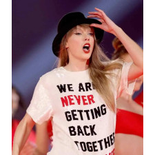 Taylor Swift Costume - We Are Never Getting Back Together Like Ever Eras Tour Shirt Cosplay