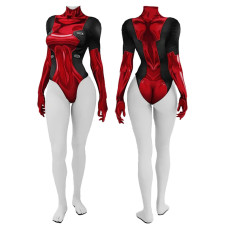 Deadpool and Wolverine Lady Deadpool Bikini Swimsuit Costume - Metallic Swimsuit Ladypool Cosplay