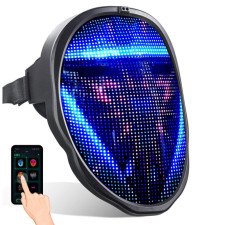 LED Face Changing Halloween Mask