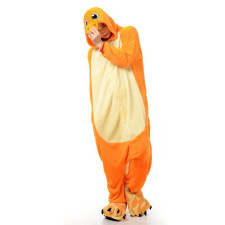 Pokemon Charmander Costume - Onesie Jumpsuit Charmander Cosplay