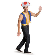 The Super Mario Bros Movie 2023 Toad Hat - Toad Cosplay Costume Prop