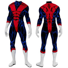 X-Men 97 Nightcrawler Costume - Black Red Bodysuit Nightcrawler Cosplay