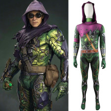 Spider-Man: No Way Home Green Goblin Costume - Bodysuit Hood Set Green Goblin Cosplay
