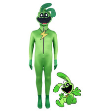 Poppy Playtime Hoppy Hopscotch Costume - Bodysuit Mask Hoppy Hopscotch Cosplay