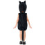 Girls Black Cat Costume - Dress Hat Black Cat Cosplay