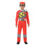 Power Ranger Red Ranger Dino Charge Costume - Boys Classic Red Ranger Dino Charge Suit with Mask Cosplay