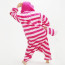 Alice's Adventures In Wonderland Cheshire Cat Costume - Onesie Jumsuit Cheshire Cat Cosplay