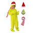 Kids The Grinch Costume - Onesie Jumpsuit The Grinch Cosplay