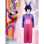 The Amazing Digital Circus Jax Costume - Pink Overalls Jax Cosplay