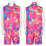 Barbie Movie 2023 Ken Costume - Rollerblade Retro Ken Cosplay