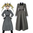 Kaiju No. 8 Kikoru Shinomiya Costume - Grey Dress Accessories Kikoru Shinomiya Cosplay