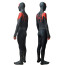 Spider-Man Across the Spider-Verse Miles Morales Costume - Red Black Bodyuit Miles Morales Cosplay