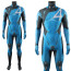 Marvel Rivals Mister Fantastic Costume - Black Blue Bodysuit Mr Fantastic Cosplay