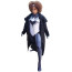 Captain Marvel Spectrum Monica Rambeau Costume - White Grey Comic Bodysuit Spectrum Cosplay