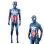 Miles Morales Spider Man Captain America Costume - Miles Morales Spider Man Captain America Cosplay