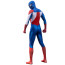 Spider-Man Costume - Captain America Crossover Bodysuit Spider-Man Cosplay