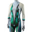Stellar Blade Eve Planet Diving Costume - Green White Bodysuit Stellar Blade Eve Cosplay