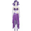 One Piece Nico Robin Costume - Purple Bikini Set Nico Robin Cosplay
