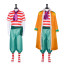 One Piece Buggy Costume - Full Set Yellow Coat Buggy Clown Cosplay