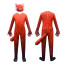 Kids Red Panda Turning Red Costume - Bodysuit Mask Set Red Panda Cosplay