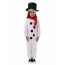 Kids Snowman Costume - Bodysuit Hat Shawl Snowman Cosplay