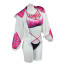 Sexy Spider Gwen Womens Bikini Swimsuit With Jacket