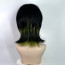 Billie Eilish Wig - Short Black Green Wig Billie Eilish Cosplay Costume