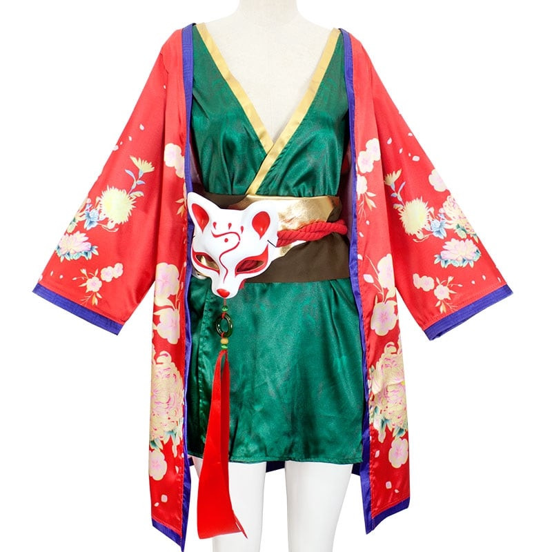 Old Fox White Snake Cosplay Costume