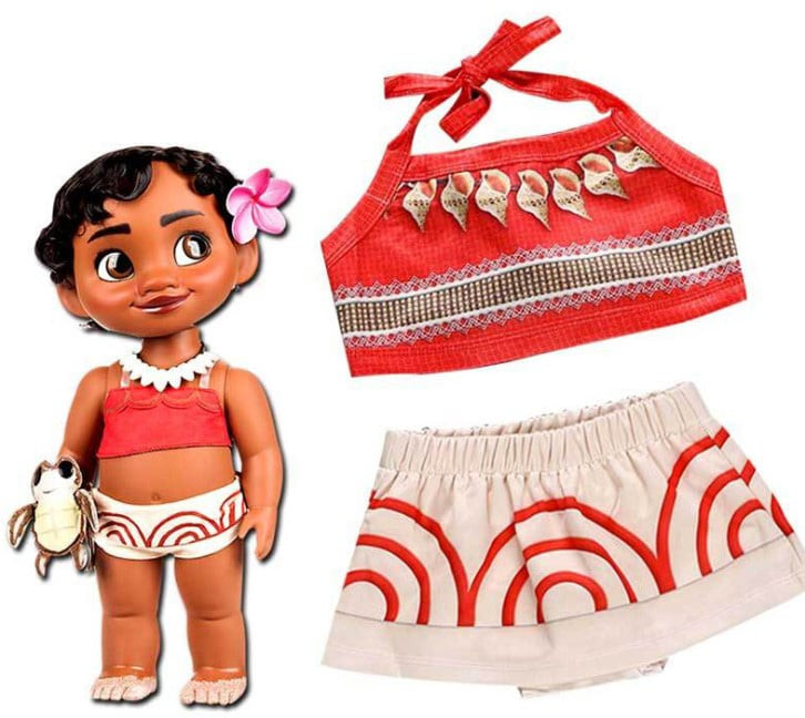Baby Toddler Moana Costume