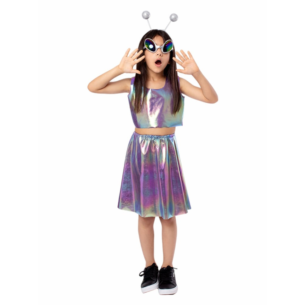 Kids Alien Costume - Dress Glasses Set Alien Cosplay