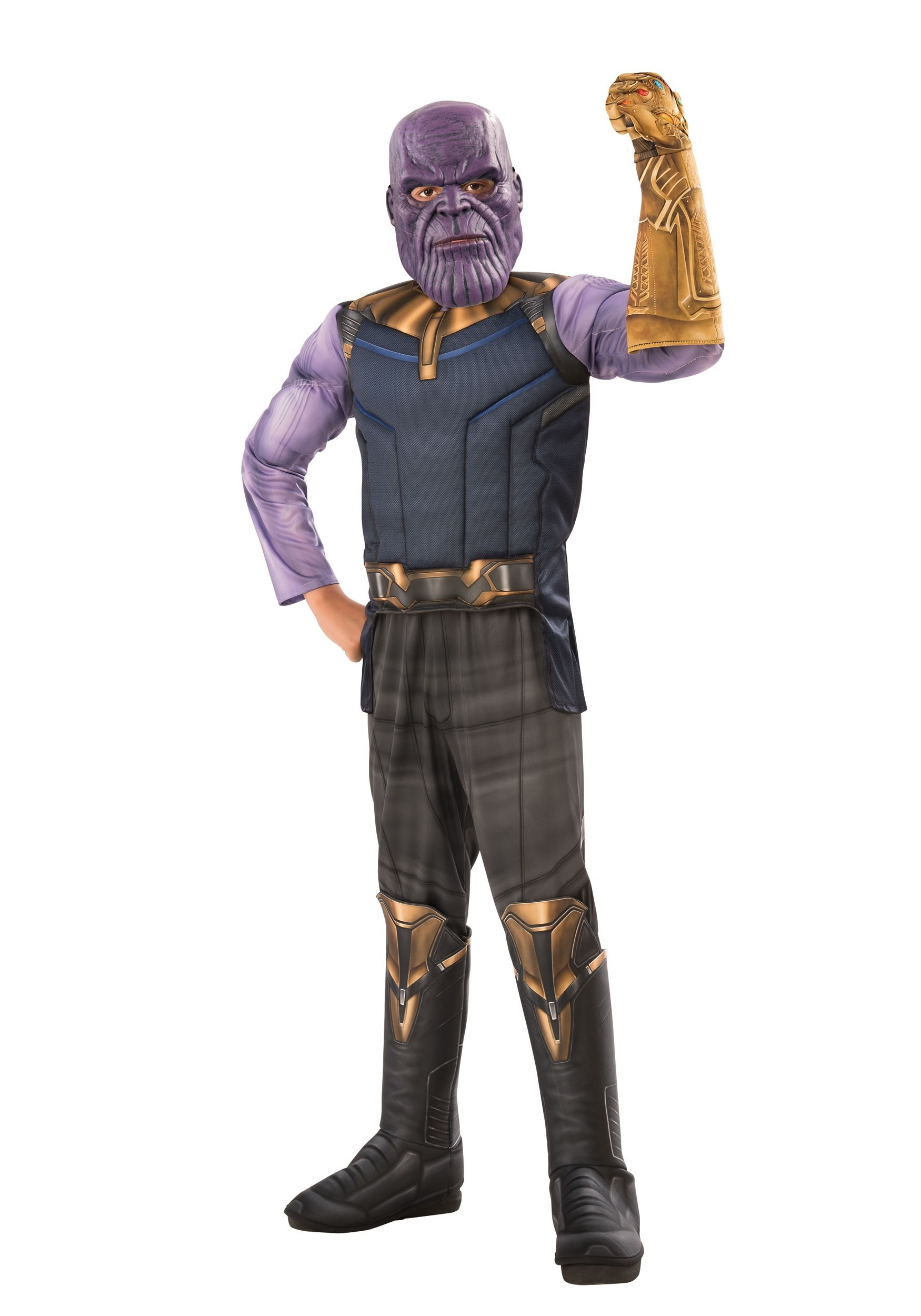 Marvel Infinity War Deluxe Thanos Costume - Boys Deluxe Thanos Cosplay