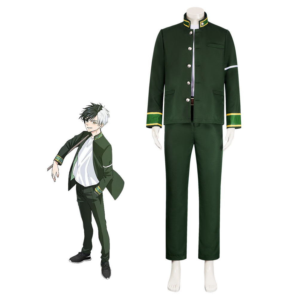 Wind Breaker Haruka Sakura Costume - Green Suit Haruka Sakura Cosplay